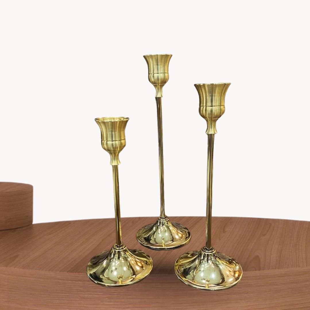 Touch Lamp – Brass | Elegant, Rechargeable & Dimmable